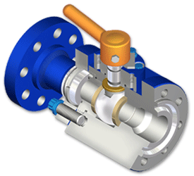 Integral Flanged Ball